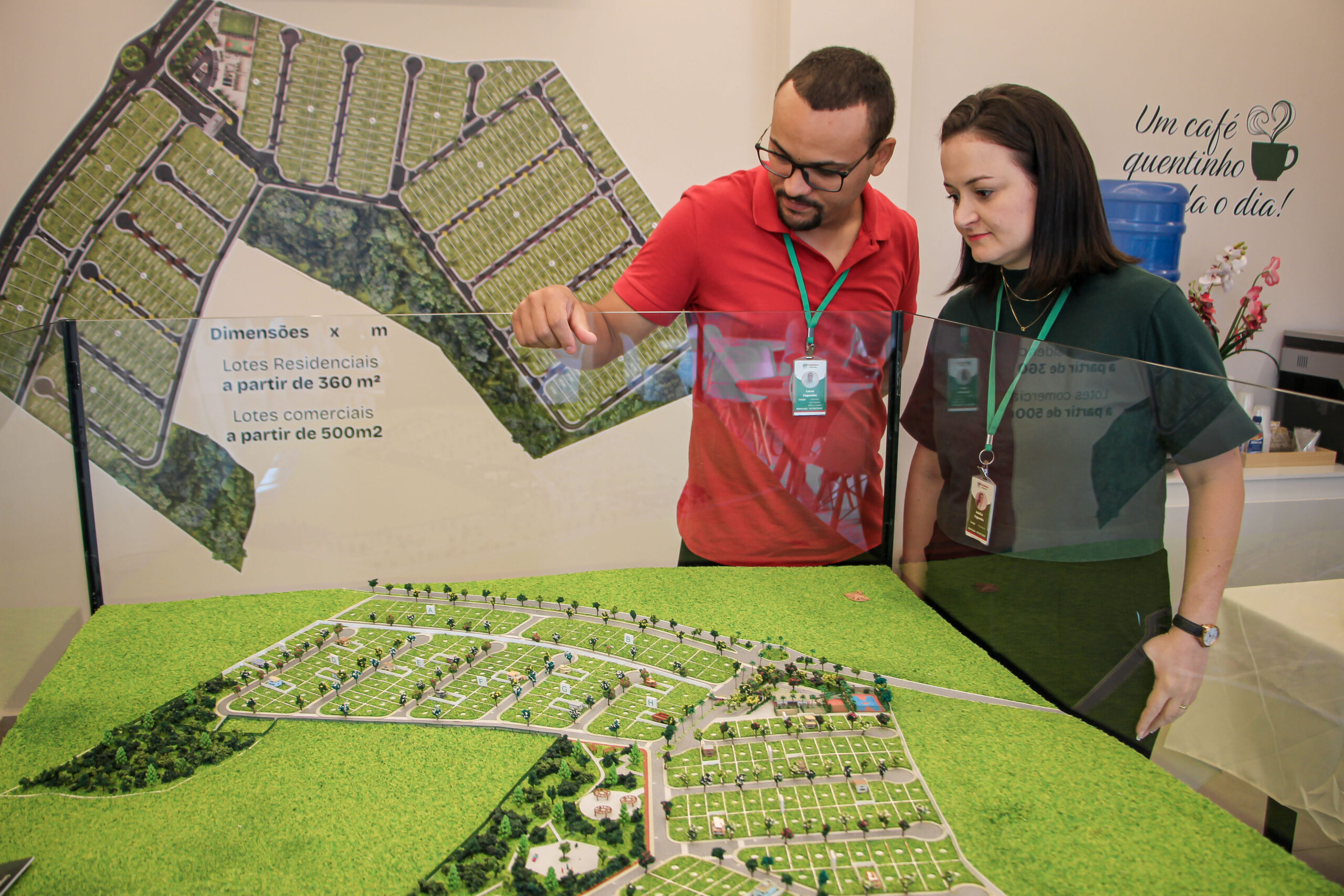 Apresentação da implantação do Residencial Bela Vista